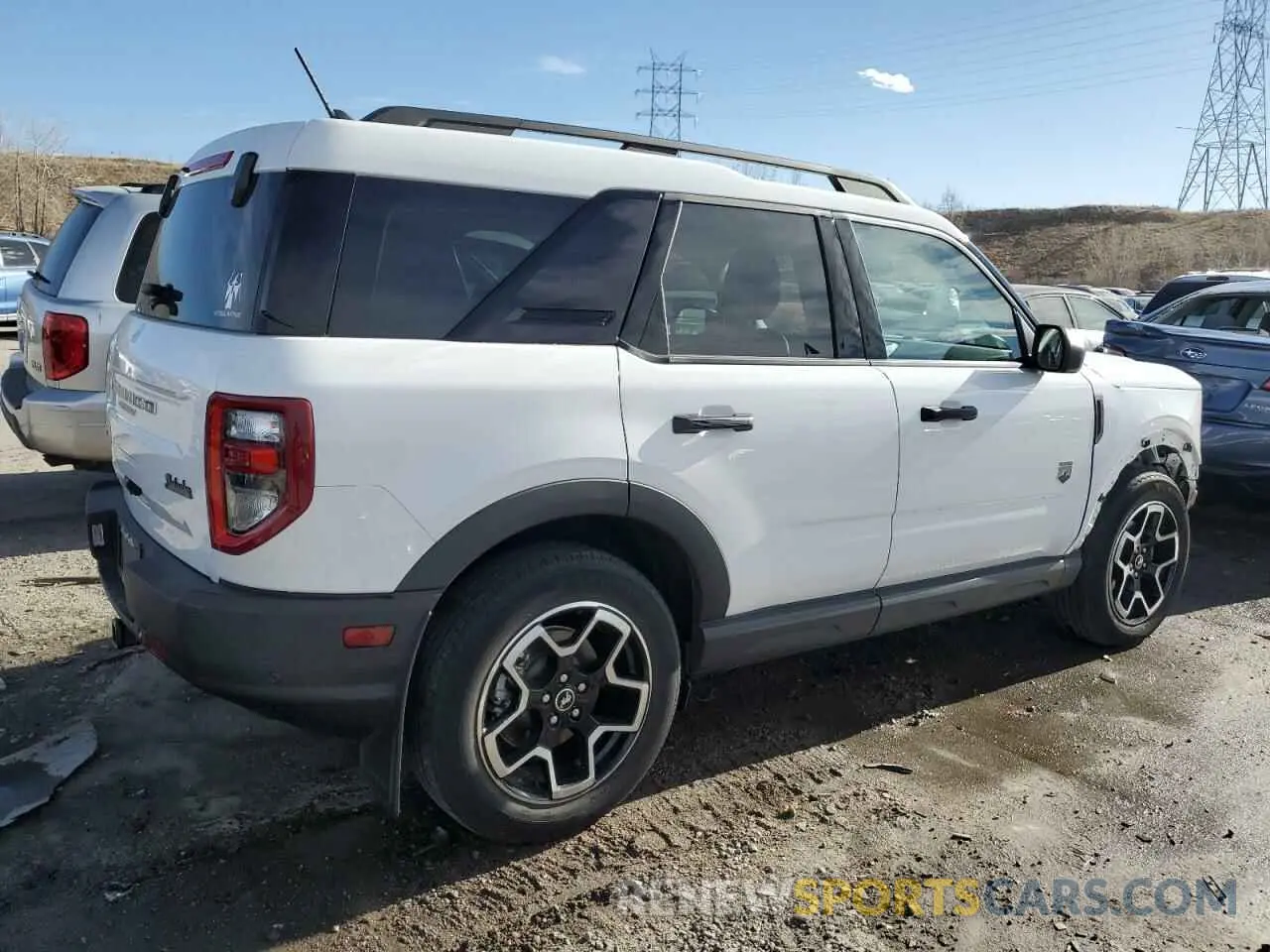 3 Photograph of a damaged car 3FMCR9B67NRD18595 FORD BRONCO 2022