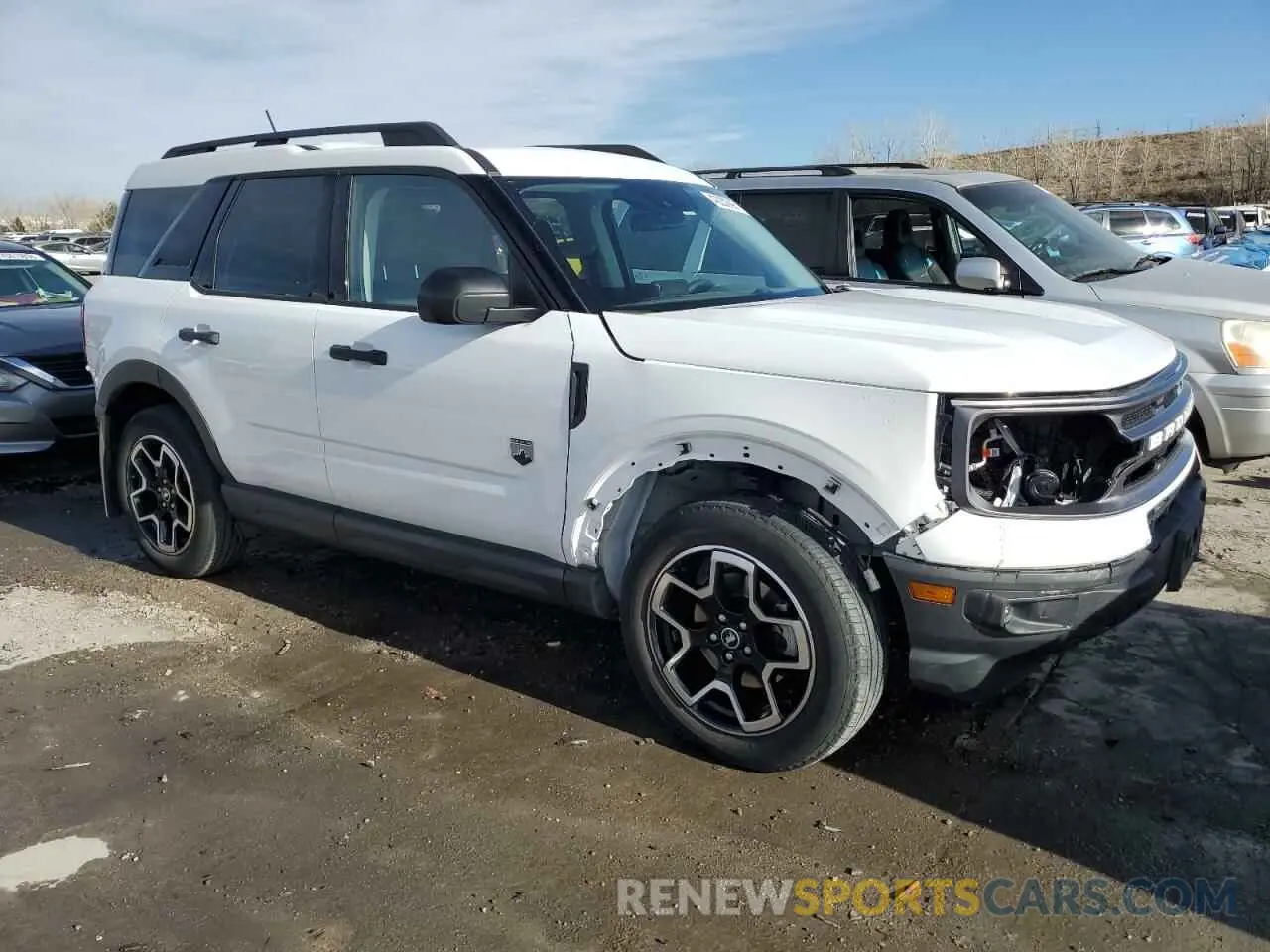 4 Photograph of a damaged car 3FMCR9B67NRD18595 FORD BRONCO 2022