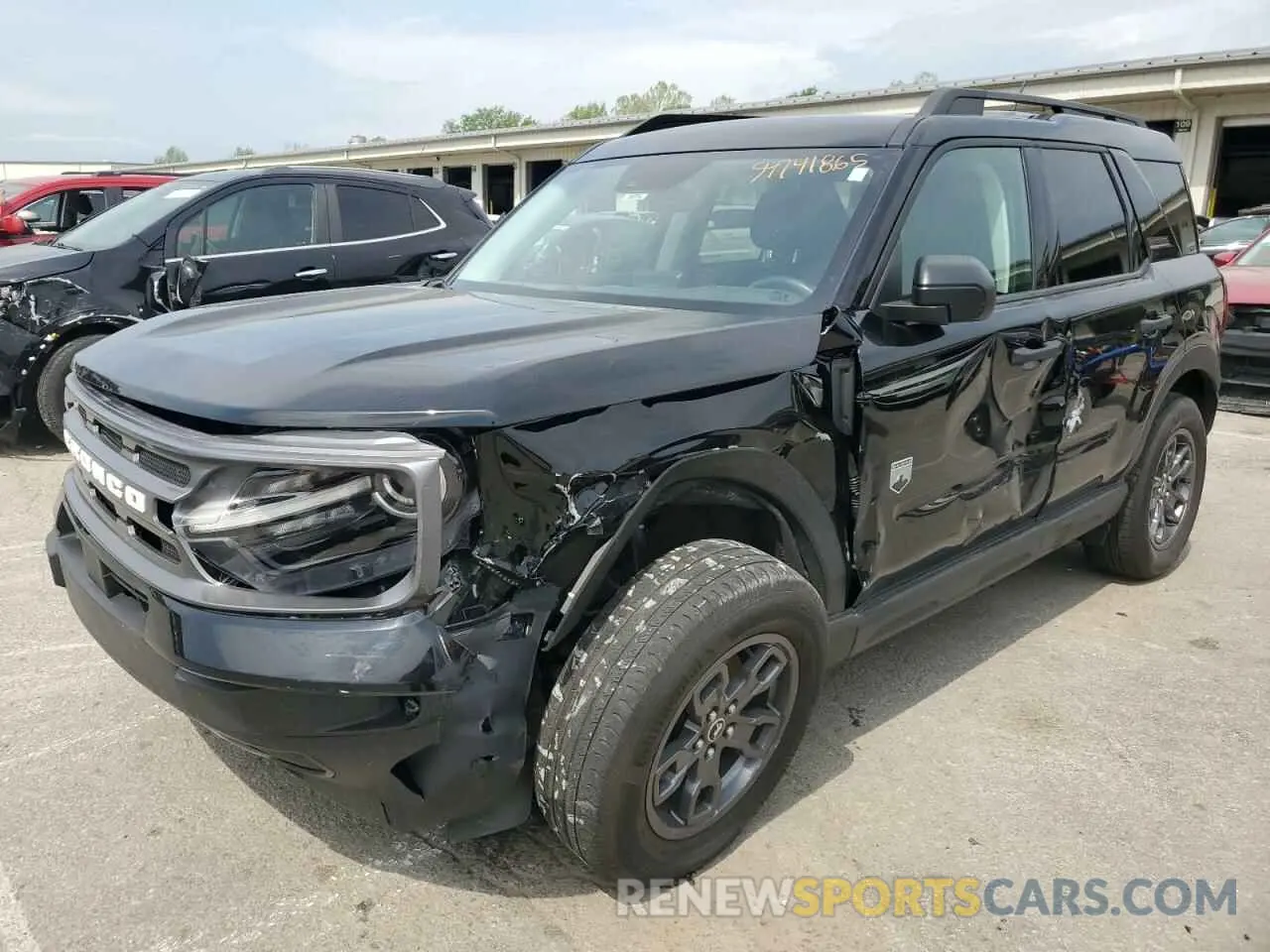 1 Photograph of a damaged car 3FMCR9B67NRD19665 FORD BRONCO 2022
