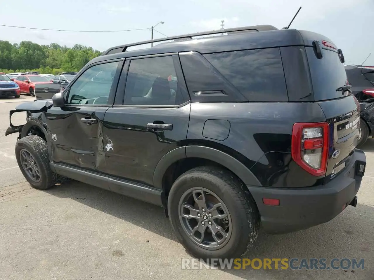 2 Photograph of a damaged car 3FMCR9B67NRD19665 FORD BRONCO 2022