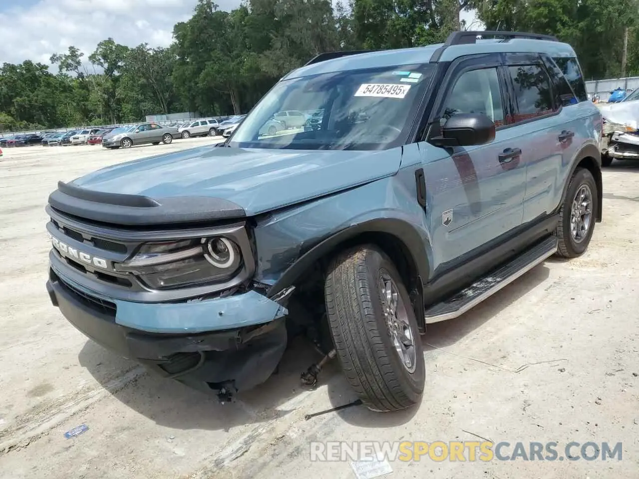 1 Photograph of a damaged car 3FMCR9B67NRD39706 FORD BRONCO 2022