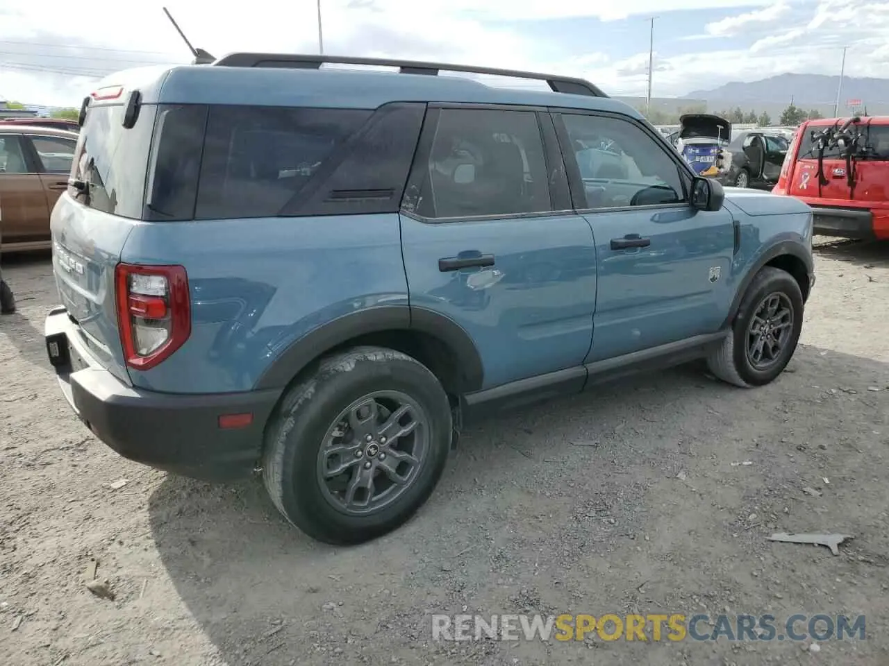 3 Photograph of a damaged car 3FMCR9B67NRD41858 FORD BRONCO 2022