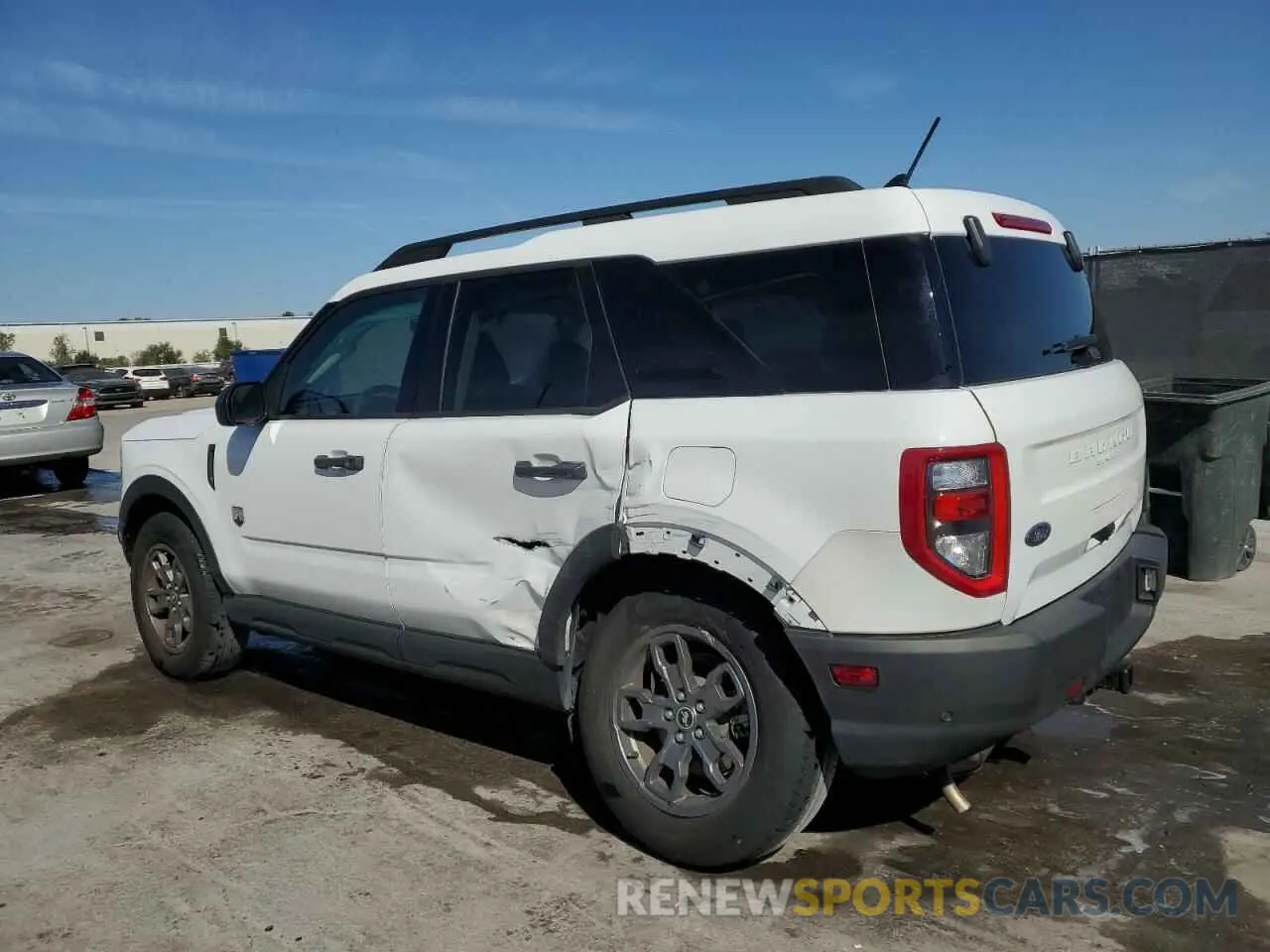 2 Photograph of a damaged car 3FMCR9B67NRD49569 FORD BRONCO 2022