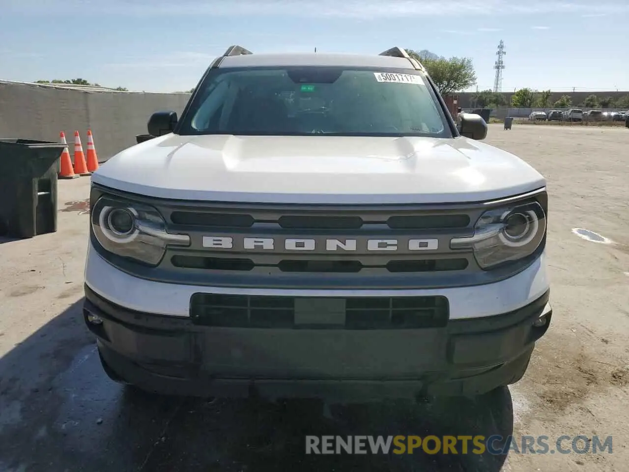 5 Photograph of a damaged car 3FMCR9B67NRD49569 FORD BRONCO 2022