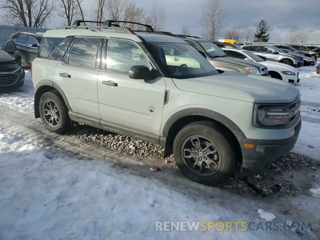 4 Photograph of a damaged car 3FMCR9B67NRD63570 FORD BRONCO 2022