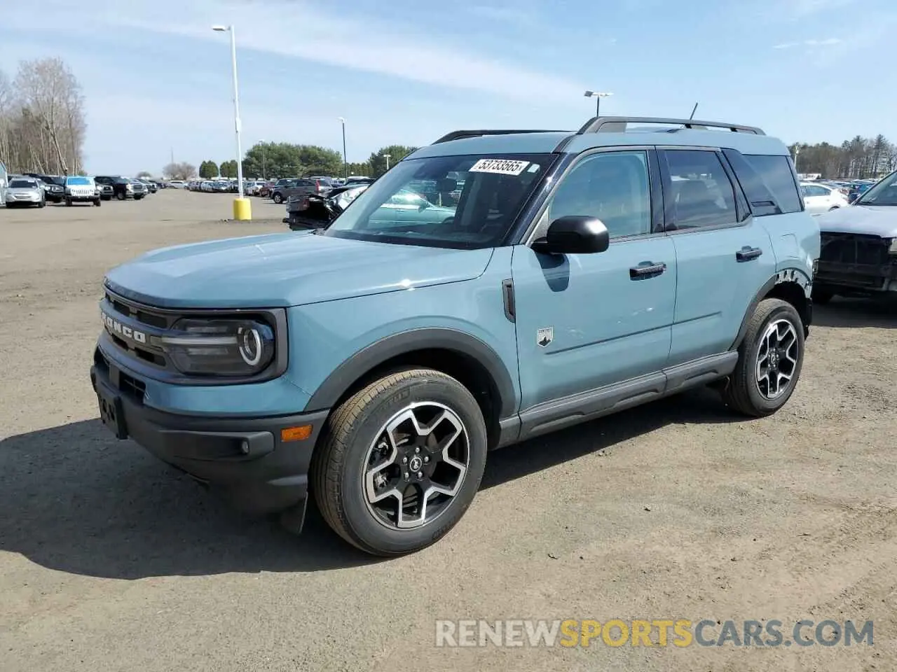1 Photograph of a damaged car 3FMCR9B67NRD82071 FORD BRONCO 2022