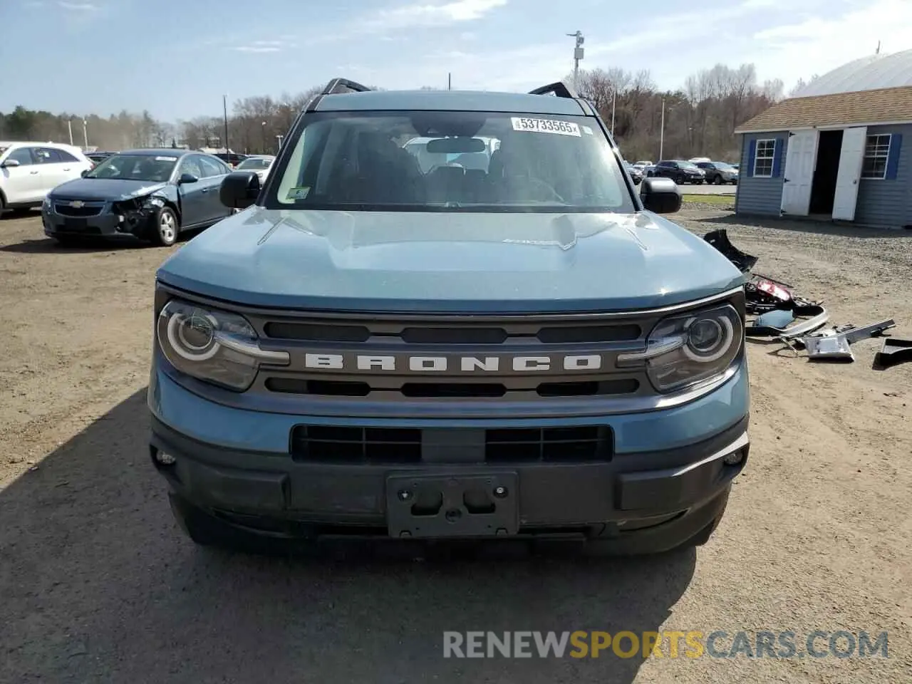 5 Photograph of a damaged car 3FMCR9B67NRD82071 FORD BRONCO 2022