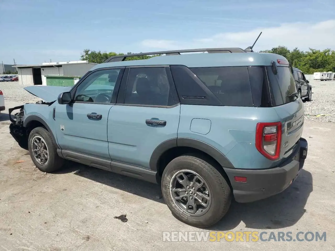 2 Photograph of a damaged car 3FMCR9B67NRE33939 FORD BRONCO 2022