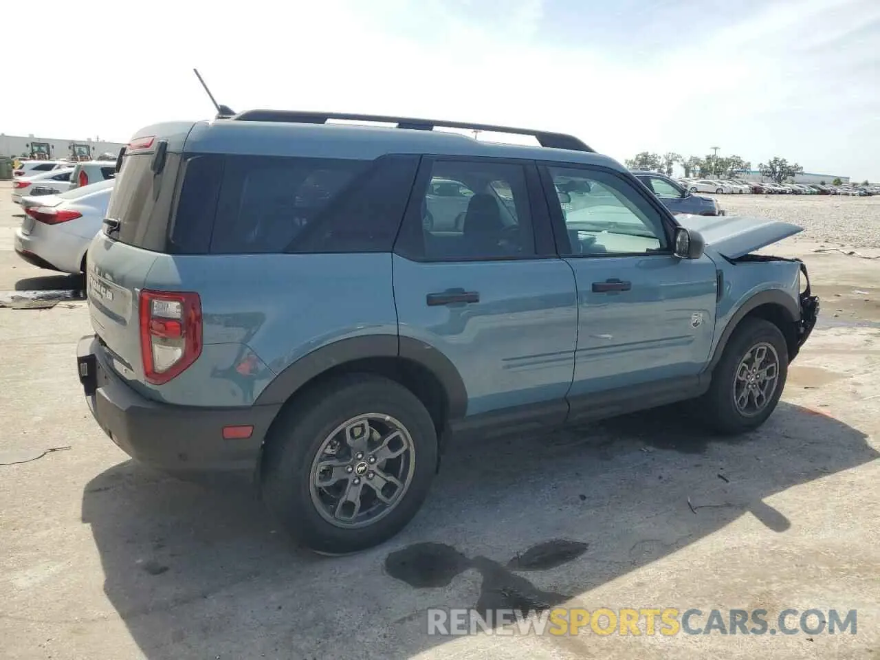3 Photograph of a damaged car 3FMCR9B67NRE33939 FORD BRONCO 2022