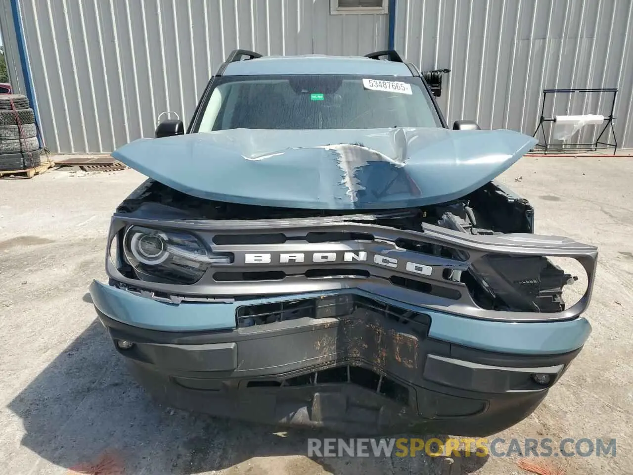 5 Photograph of a damaged car 3FMCR9B67NRE33939 FORD BRONCO 2022