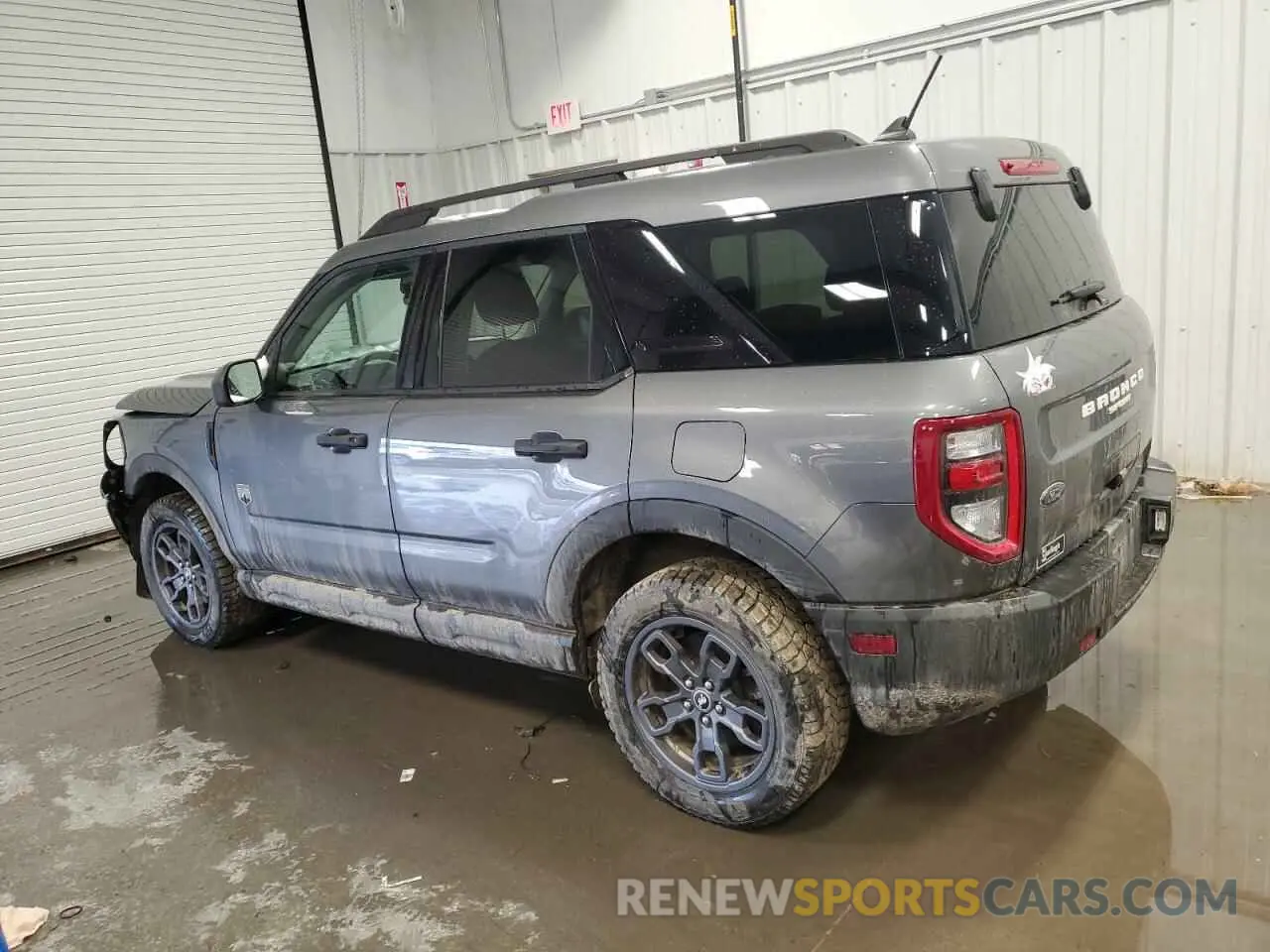 2 Photograph of a damaged car 3FMCR9B68NRD27936 FORD BRONCO 2022