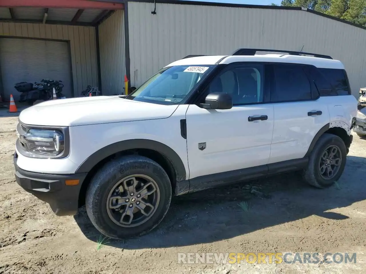 1 Photograph of a damaged car 3FMCR9B68NRD43151 FORD BRONCO 2022
