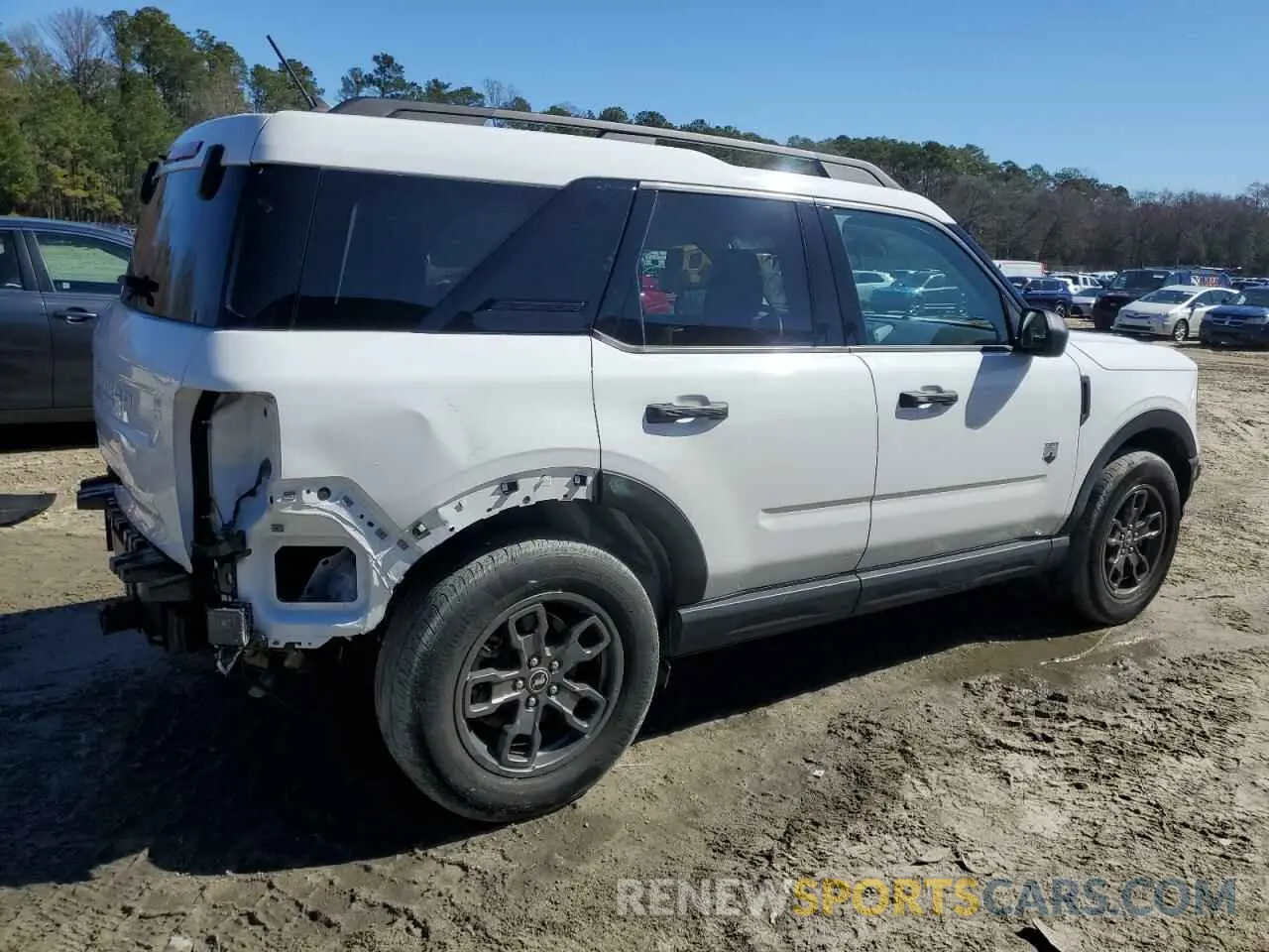 3 Photograph of a damaged car 3FMCR9B68NRD43151 FORD BRONCO 2022