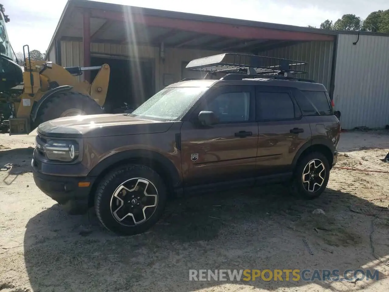 1 Photograph of a damaged car 3FMCR9B68NRD54943 FORD BRONCO 2022