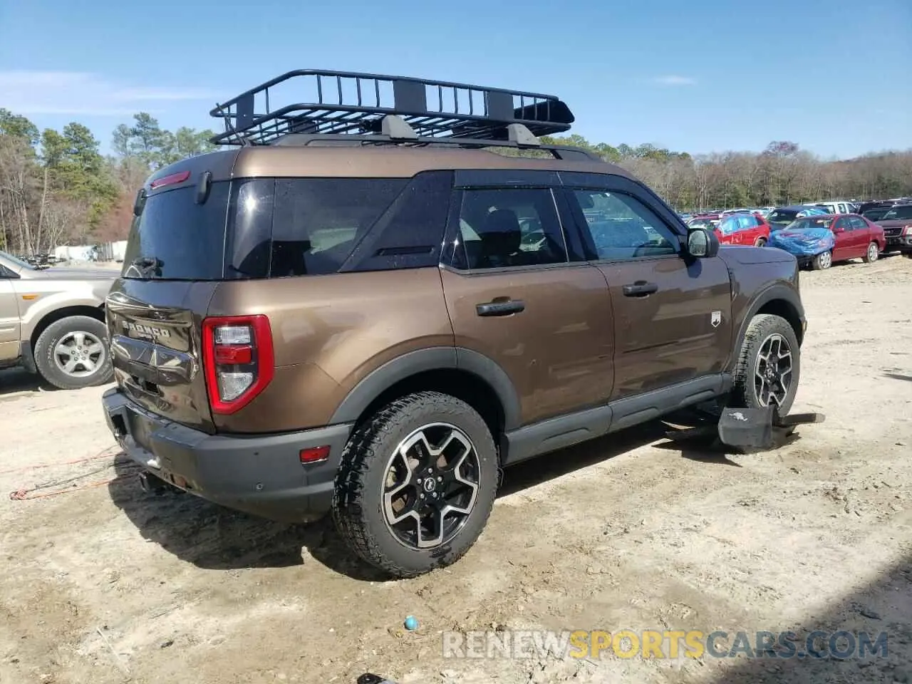 3 Photograph of a damaged car 3FMCR9B68NRD54943 FORD BRONCO 2022