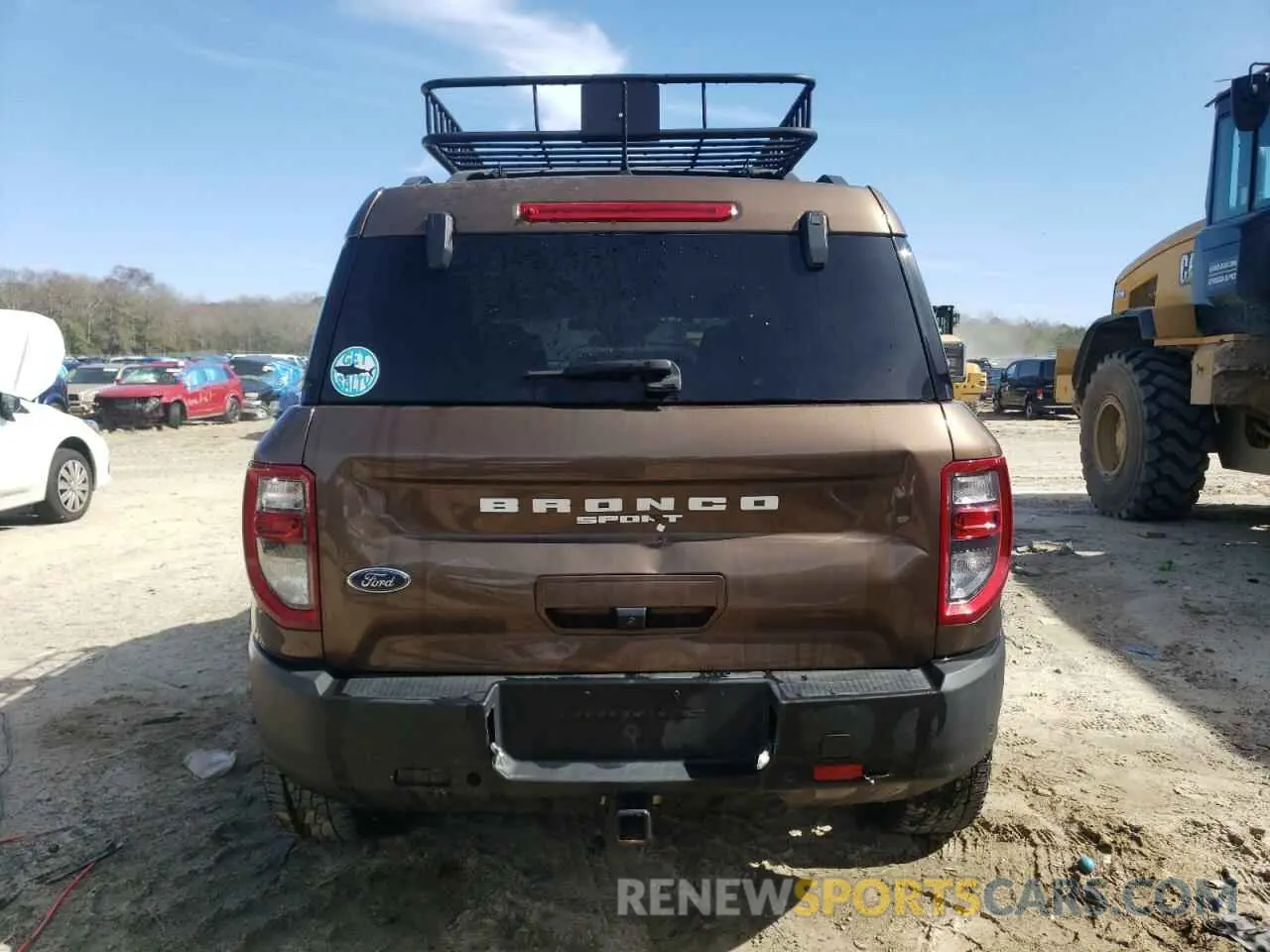 6 Photograph of a damaged car 3FMCR9B68NRD54943 FORD BRONCO 2022