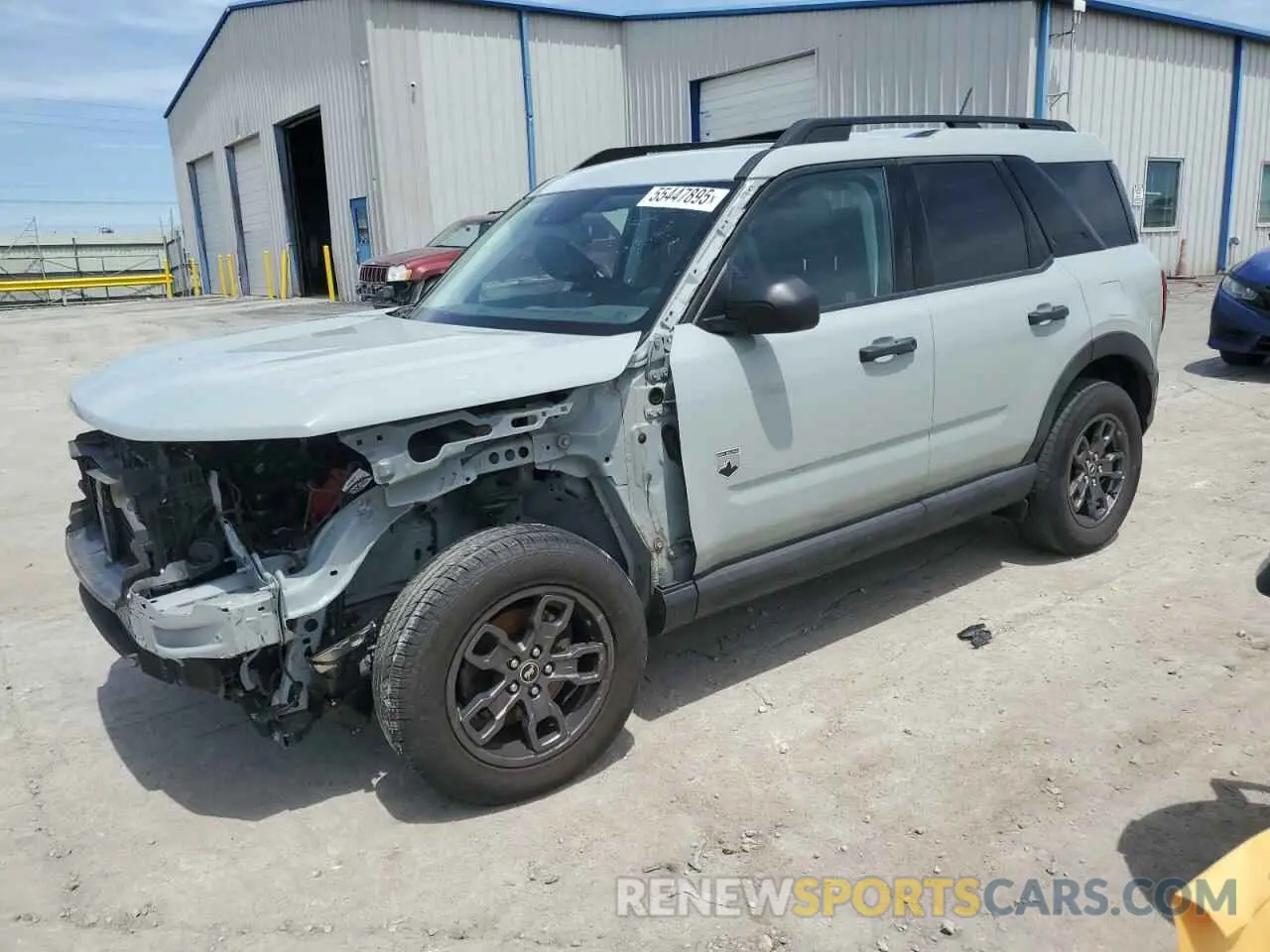 1 Photograph of a damaged car 3FMCR9B68NRD75680 FORD BRONCO 2022