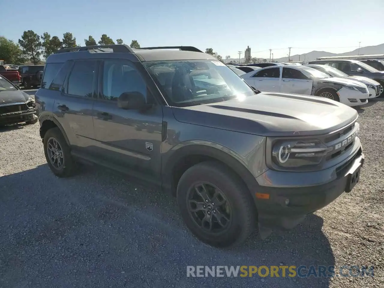 4 Photograph of a damaged car 3FMCR9B68NRE04126 FORD BRONCO 2022