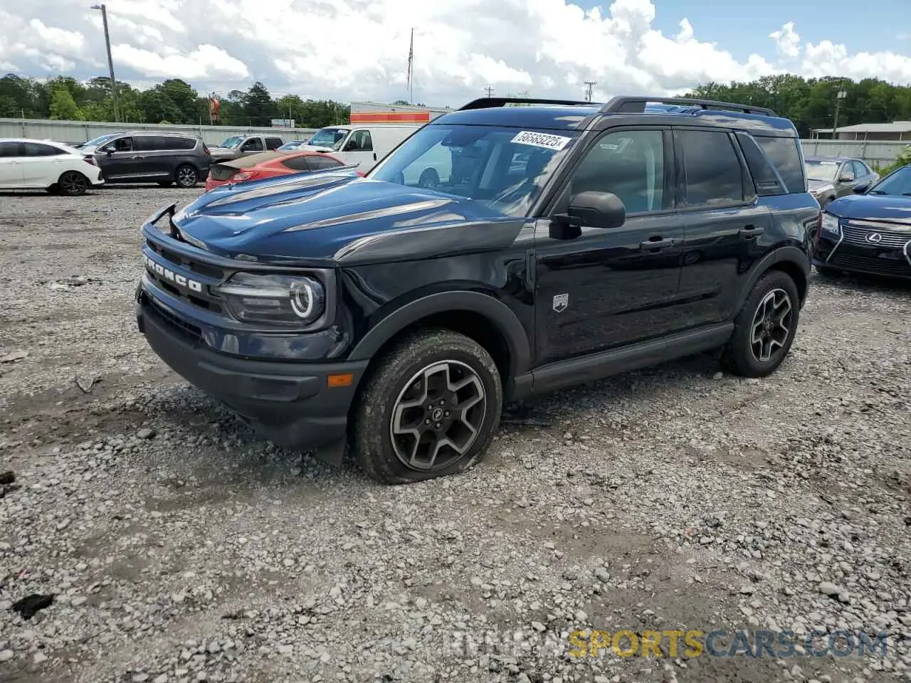 1 Photograph of a damaged car 3FMCR9B69NRD12877 FORD BRONCO 2022