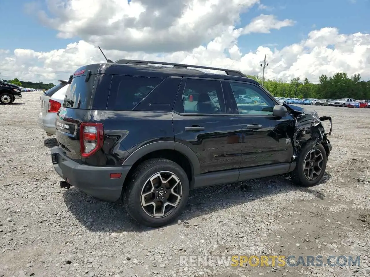 3 Photograph of a damaged car 3FMCR9B69NRD12877 FORD BRONCO 2022