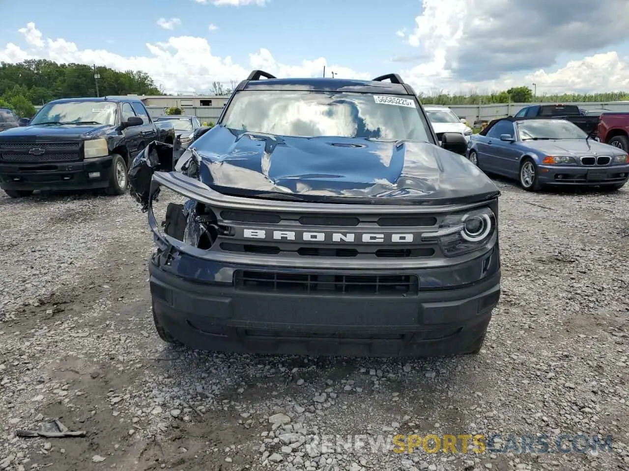 5 Photograph of a damaged car 3FMCR9B69NRD12877 FORD BRONCO 2022