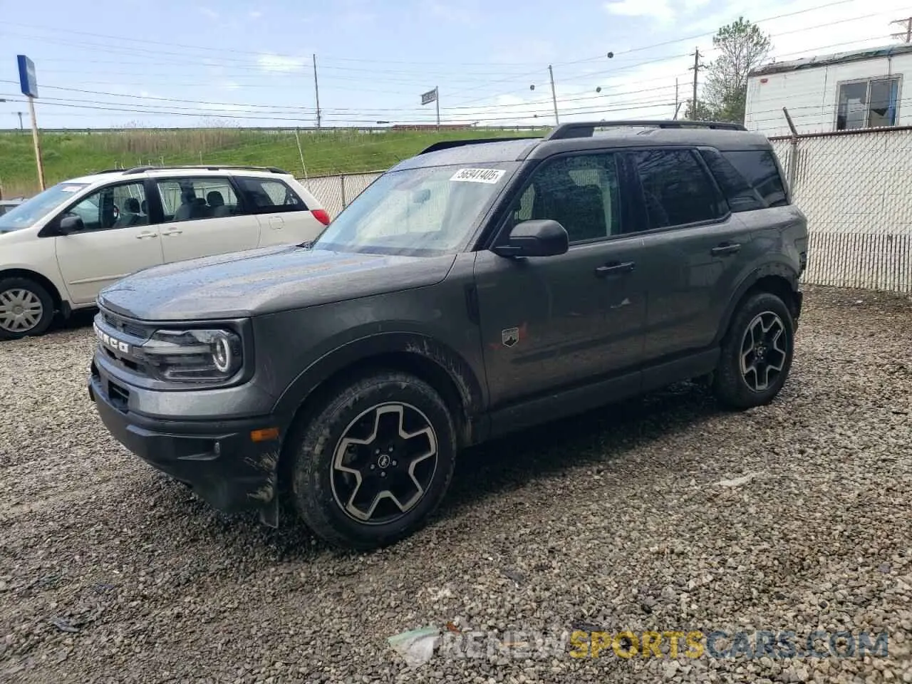 1 Photograph of a damaged car 3FMCR9B69NRD19067 FORD BRONCO 2022