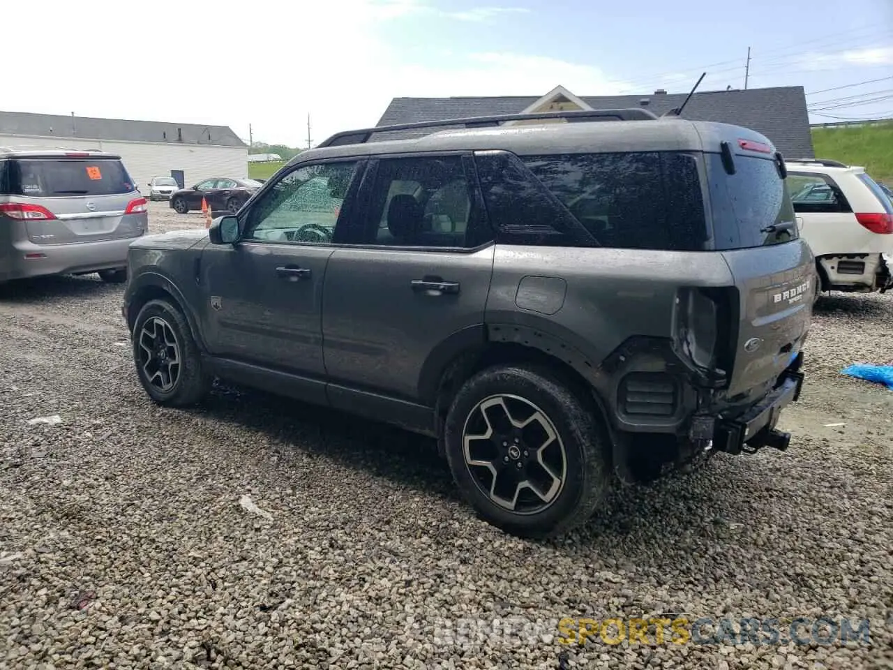 2 Photograph of a damaged car 3FMCR9B69NRD19067 FORD BRONCO 2022