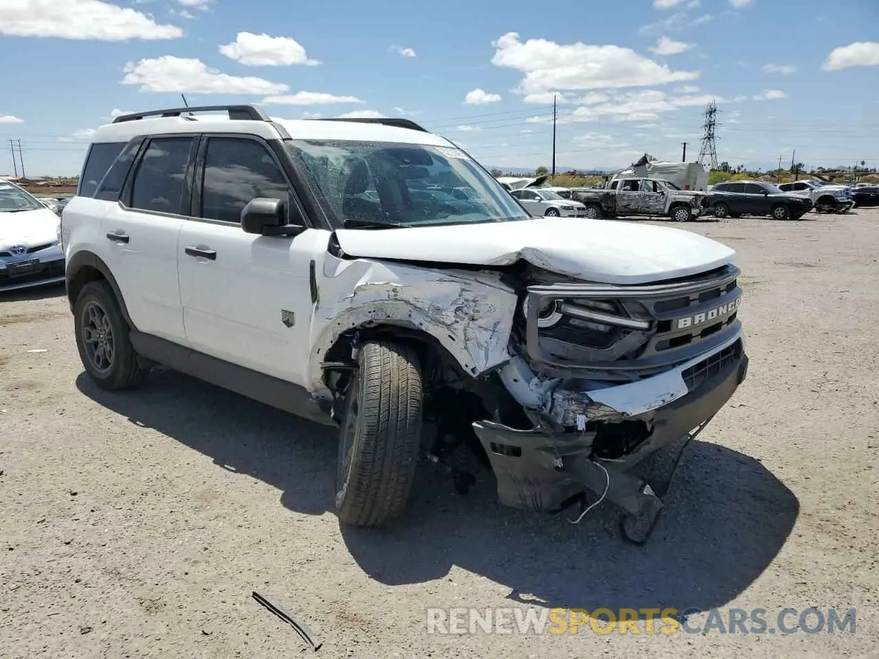 4 Photograph of a damaged car 3FMCR9B69NRD40579 FORD BRONCO 2022