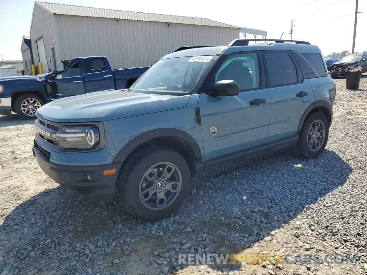 1 Photograph of a damaged car 3FMCR9B69NRD65398 FORD BRONCO 2022