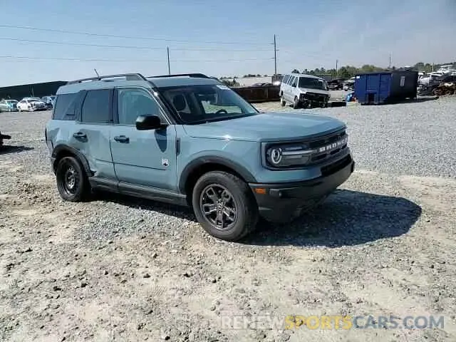 14 Photograph of a damaged car 3FMCR9B69NRD65398 FORD BRONCO 2022