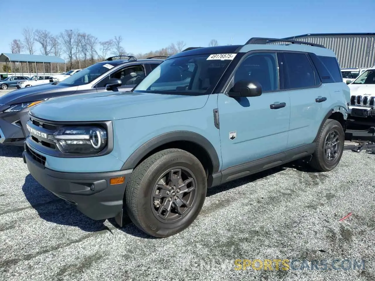 1 Photograph of a damaged car 3FMCR9B6XNRD32555 FORD BRONCO 2022
