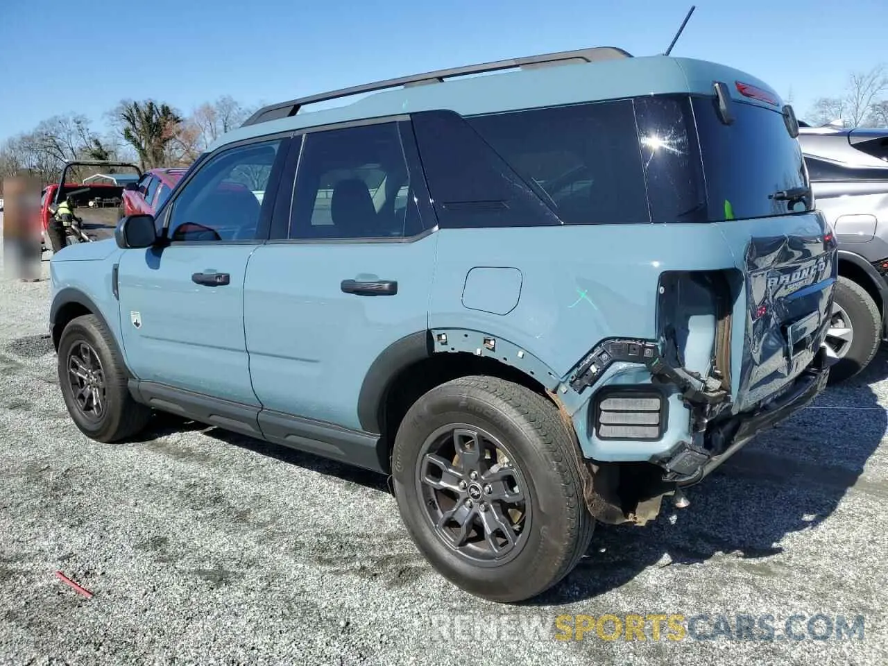 2 Photograph of a damaged car 3FMCR9B6XNRD32555 FORD BRONCO 2022