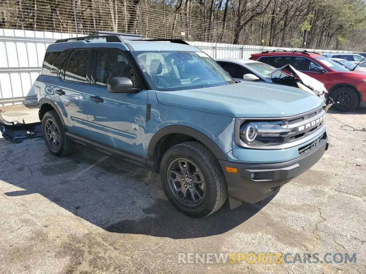 4 Photograph of a damaged car 3FMCR9B6XNRE04080 FORD BRONCO 2022