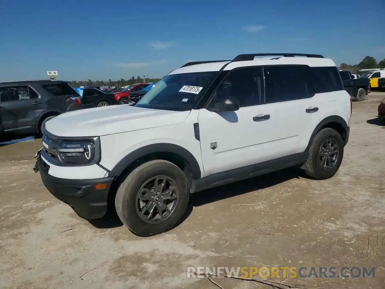 1 Photograph of a damaged car 3FMCR9B6XNRE32946 FORD BRONCO 2022