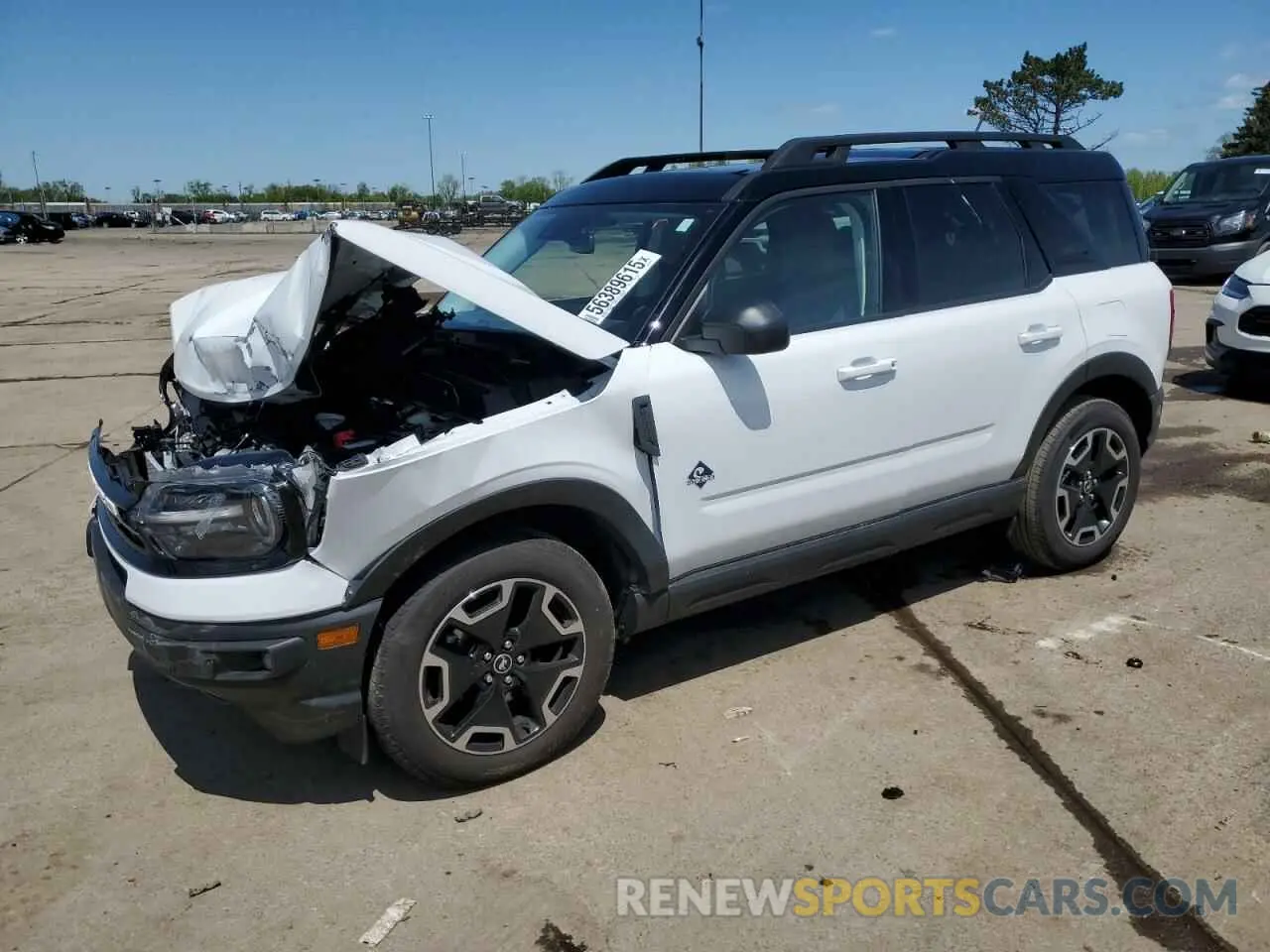 1 Photograph of a damaged car 3FMCR9C60NRD00762 FORD BRONCO 2022