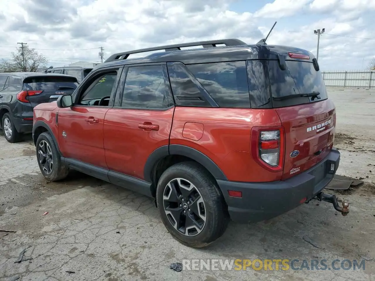2 Photograph of a damaged car 3FMCR9C60NRE27074 FORD BRONCO 2022