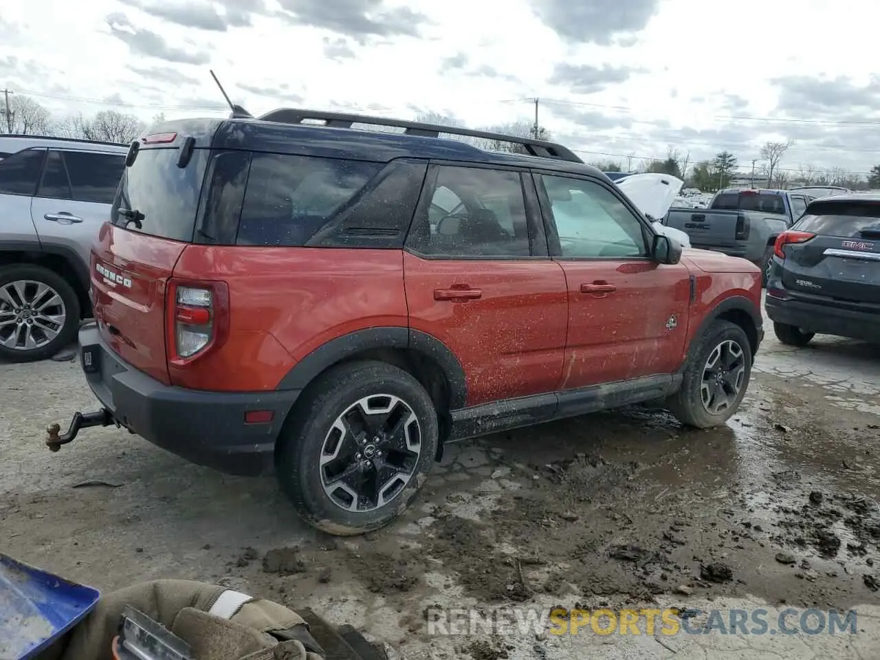 3 Photograph of a damaged car 3FMCR9C60NRE27074 FORD BRONCO 2022