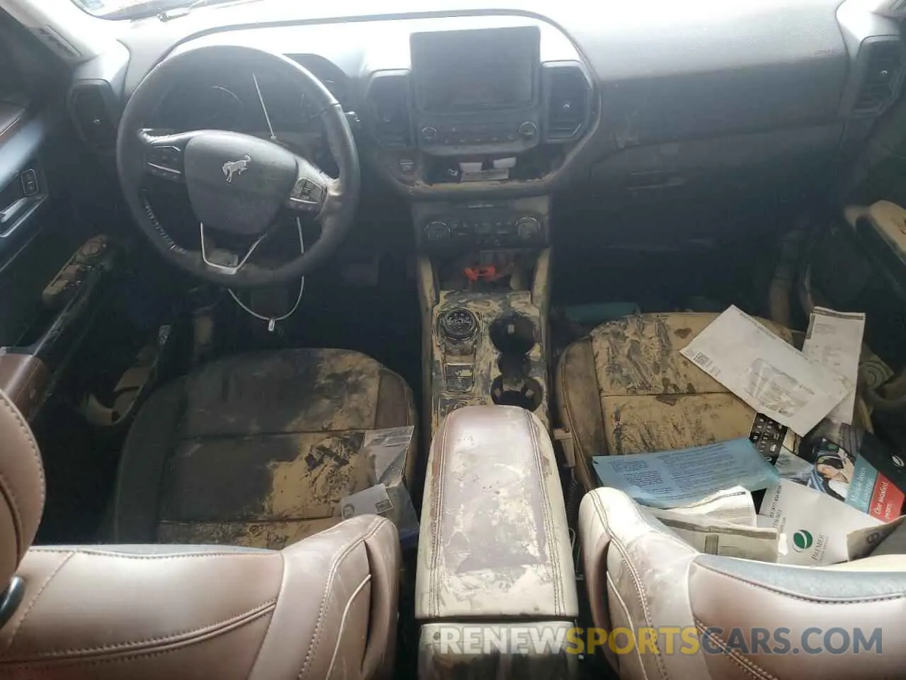 8 Photograph of a damaged car 3FMCR9C60NRE27074 FORD BRONCO 2022