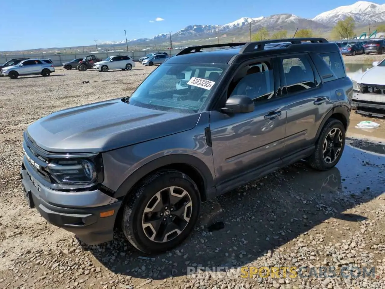 1 Photograph of a damaged car 3FMCR9C61NRD11365 FORD BRONCO 2022