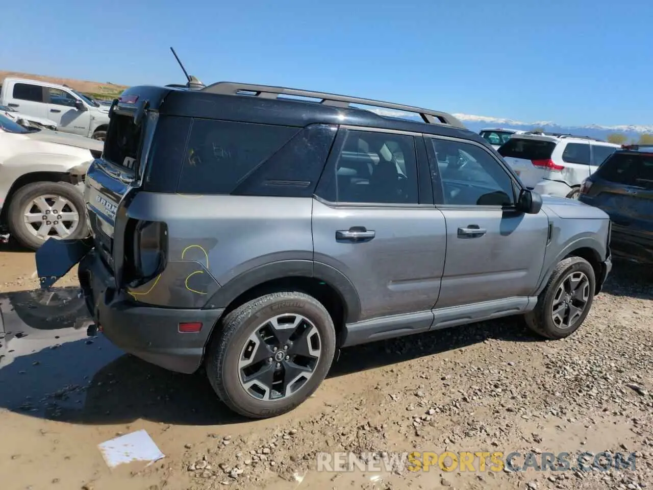 3 Photograph of a damaged car 3FMCR9C61NRD11365 FORD BRONCO 2022