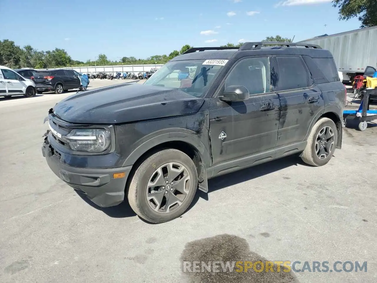 1 Photograph of a damaged car 3FMCR9C61NRD20230 FORD BRONCO 2022
