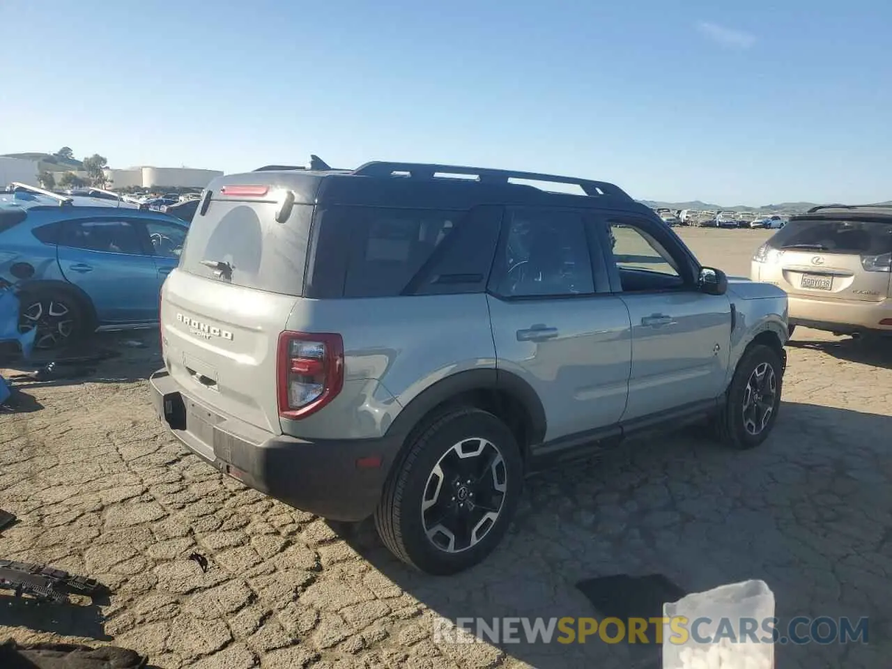 3 Photograph of a damaged car 3FMCR9C62NRD24366 FORD BRONCO 2022