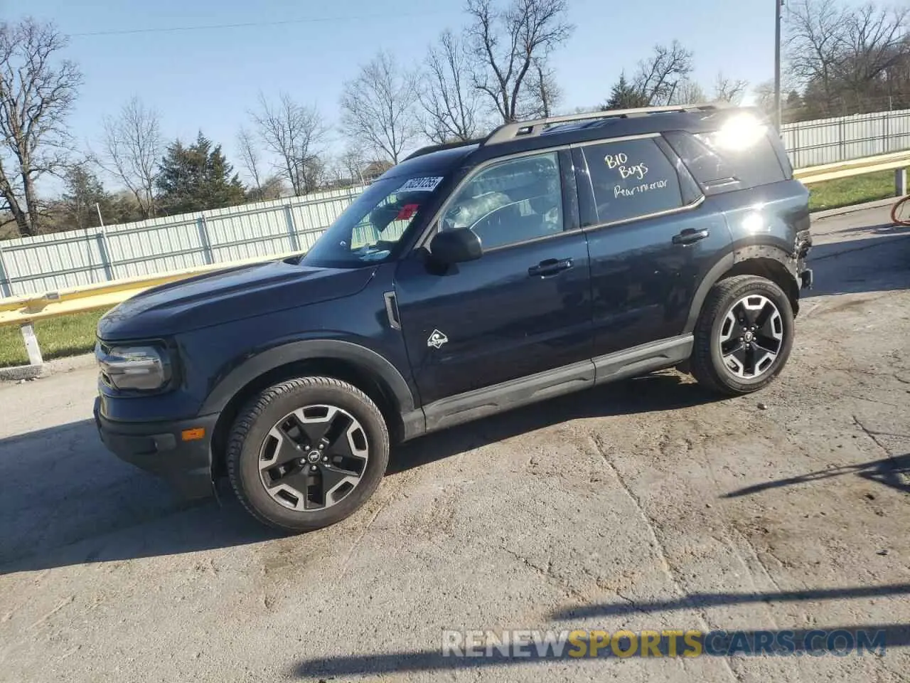 1 Photograph of a damaged car 3FMCR9C63NRD26790 FORD BRONCO 2022