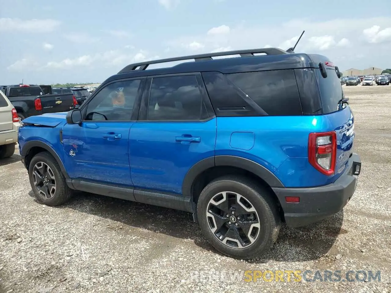 2 Photograph of a damaged car 3FMCR9C63NRE12567 FORD BRONCO 2022