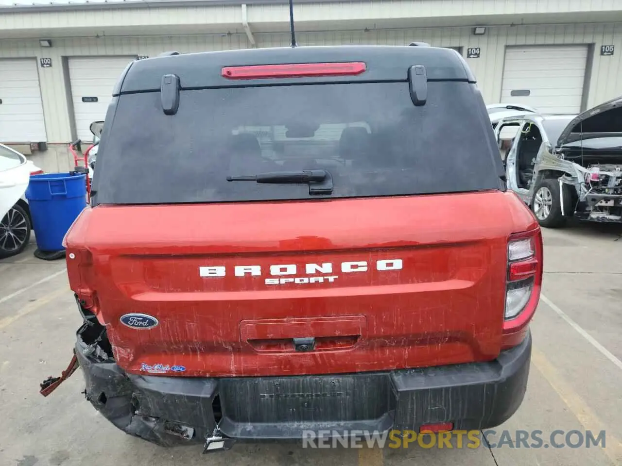 6 Photograph of a damaged car 3FMCR9C64NRD52167 FORD BRONCO 2022