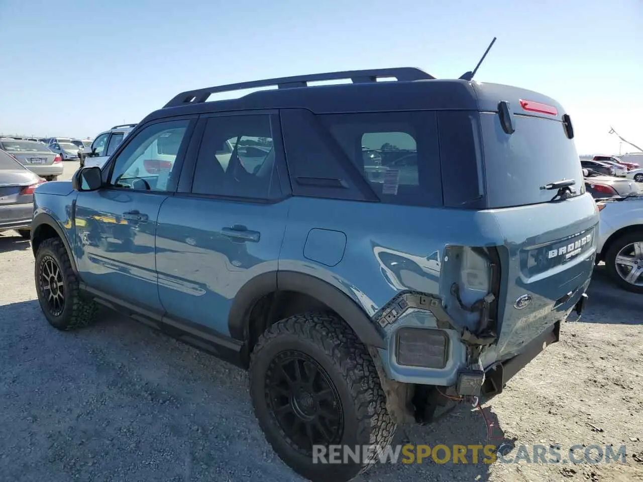 2 Photograph of a damaged car 3FMCR9C66NRD66586 FORD BRONCO 2022