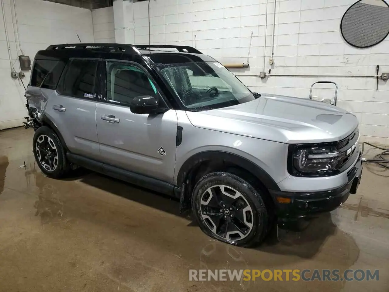 4 Photograph of a damaged car 3FMCR9C67NRD77614 FORD BRONCO 2022