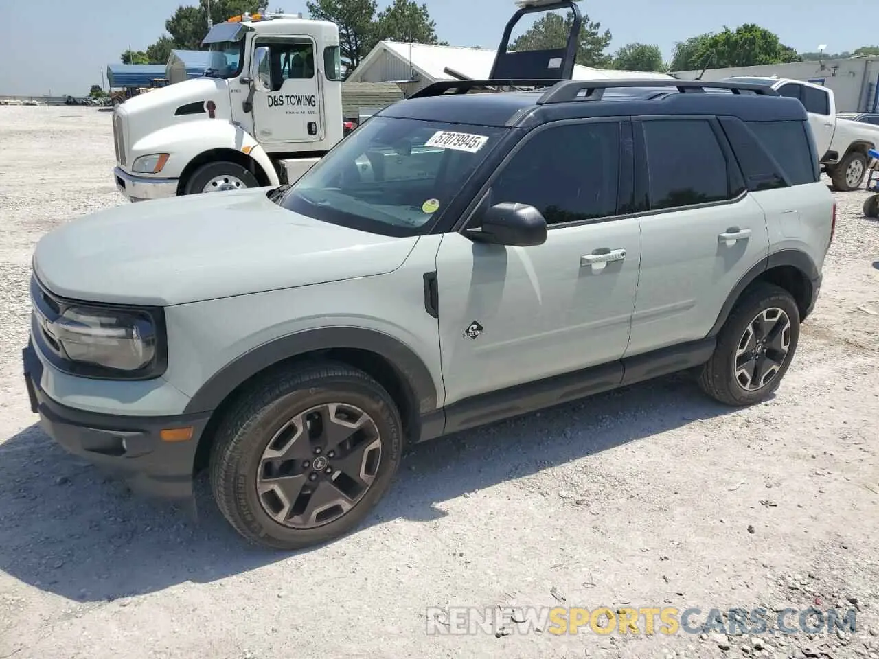1 Photograph of a damaged car 3FMCR9C67NRE27217 FORD BRONCO 2022
