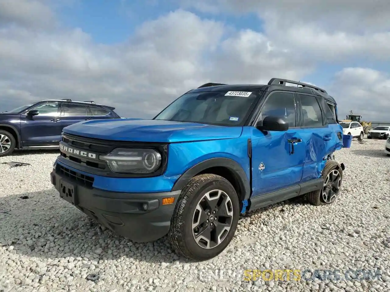 1 Photograph of a damaged car 3FMCR9C67NRE29694 FORD BRONCO 2022