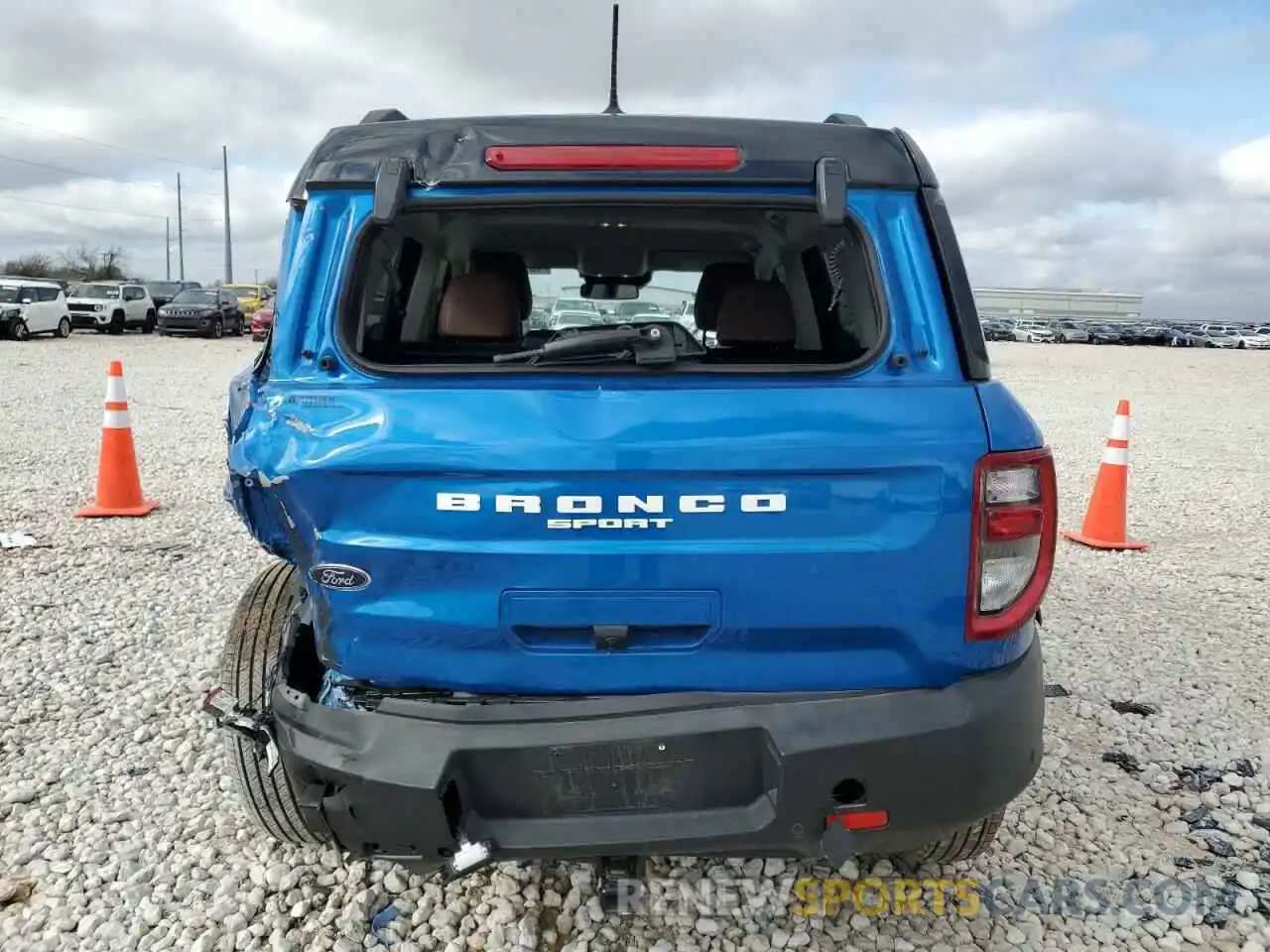 6 Photograph of a damaged car 3FMCR9C67NRE29694 FORD BRONCO 2022